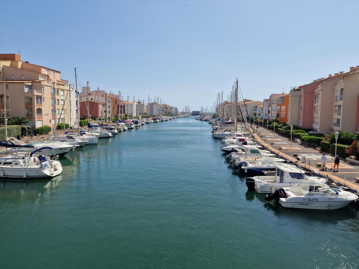 46 Ile Paradise Vue Port Agde Exteriör bild