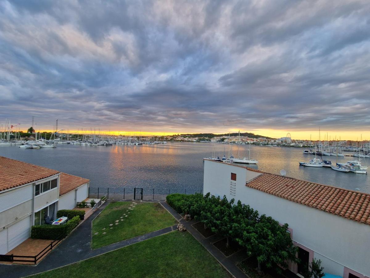 46 Ile Paradise Vue Port Agde Exteriör bild