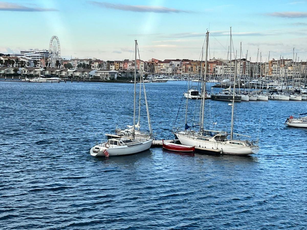 46 Ile Paradise Vue Port Agde Exteriör bild